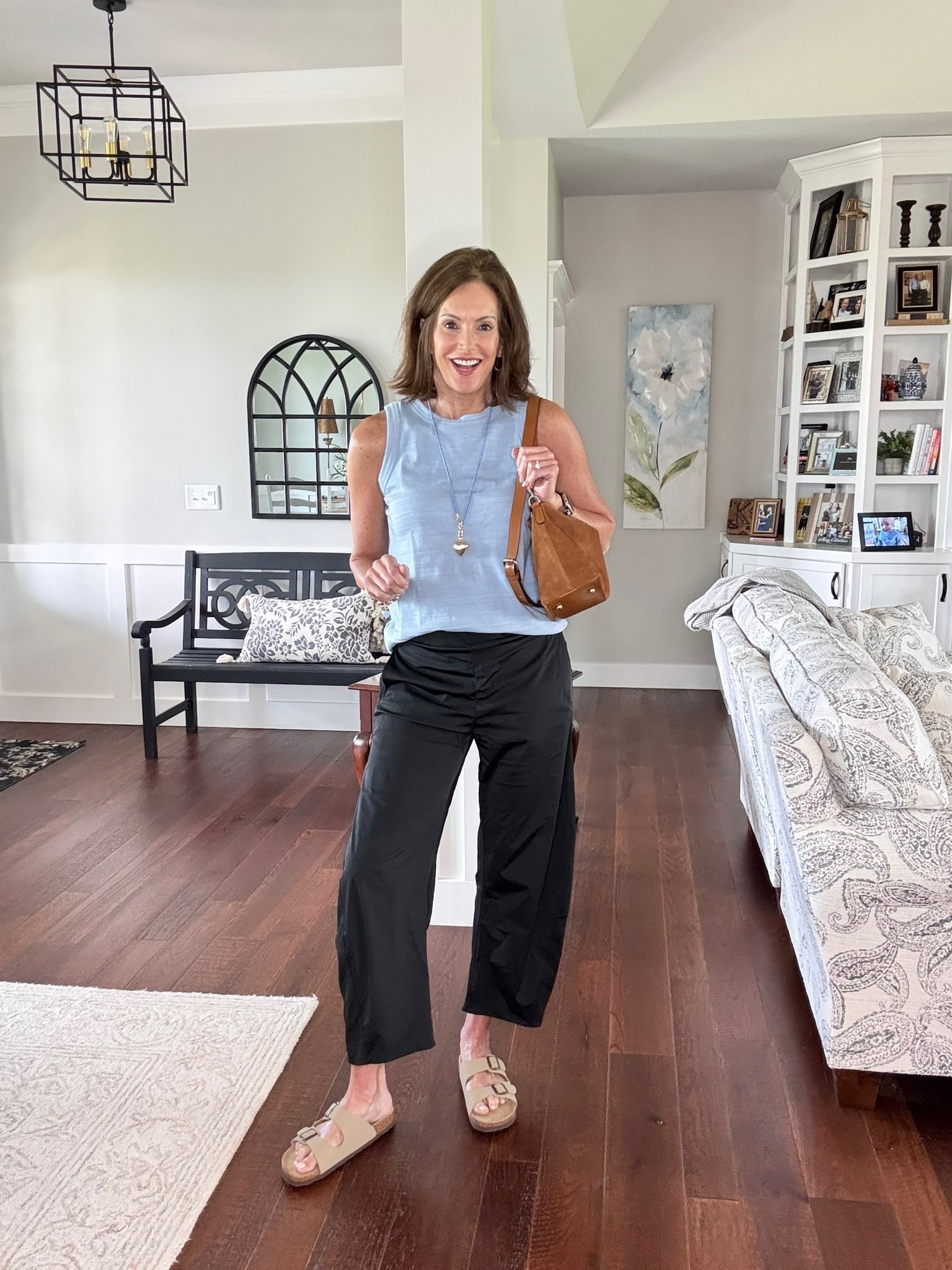 Designer inspired barrel leg pants - size medium 
Tank - size medium 

Spring styles, Travel style, outfit inspo, look for less, designer inspired, summer style, affordable fashion, over 60 fashion


#LTKSeasonal #LTKootd #LTKOver40