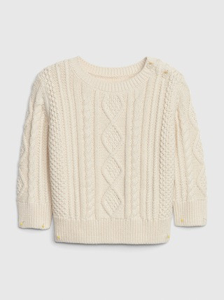 Baby Cable-Knit Sweater | Gap (US)