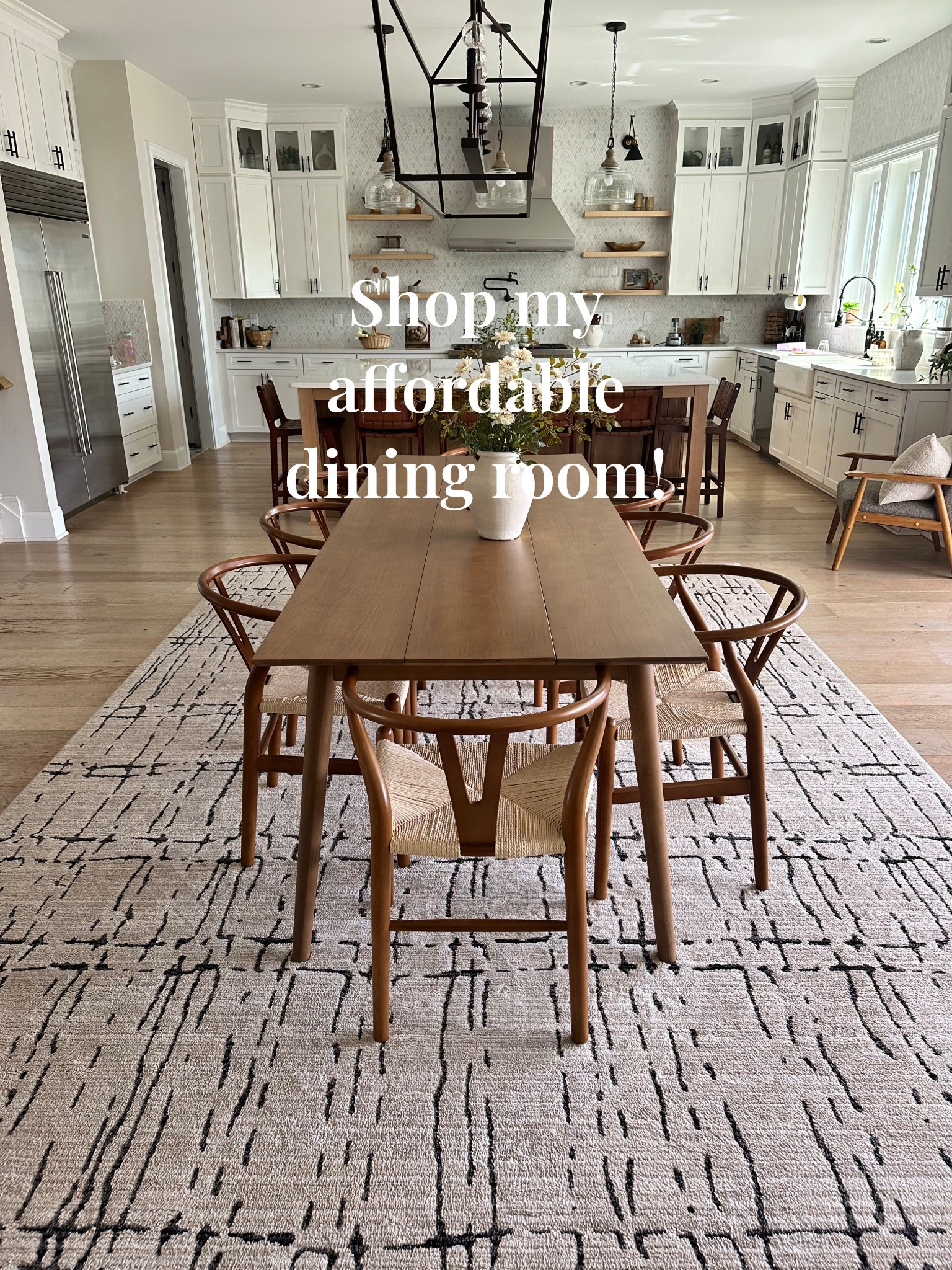 Shop my affordable dining room styled with all pieces from Wayfair and Walmart!

#LTKHome