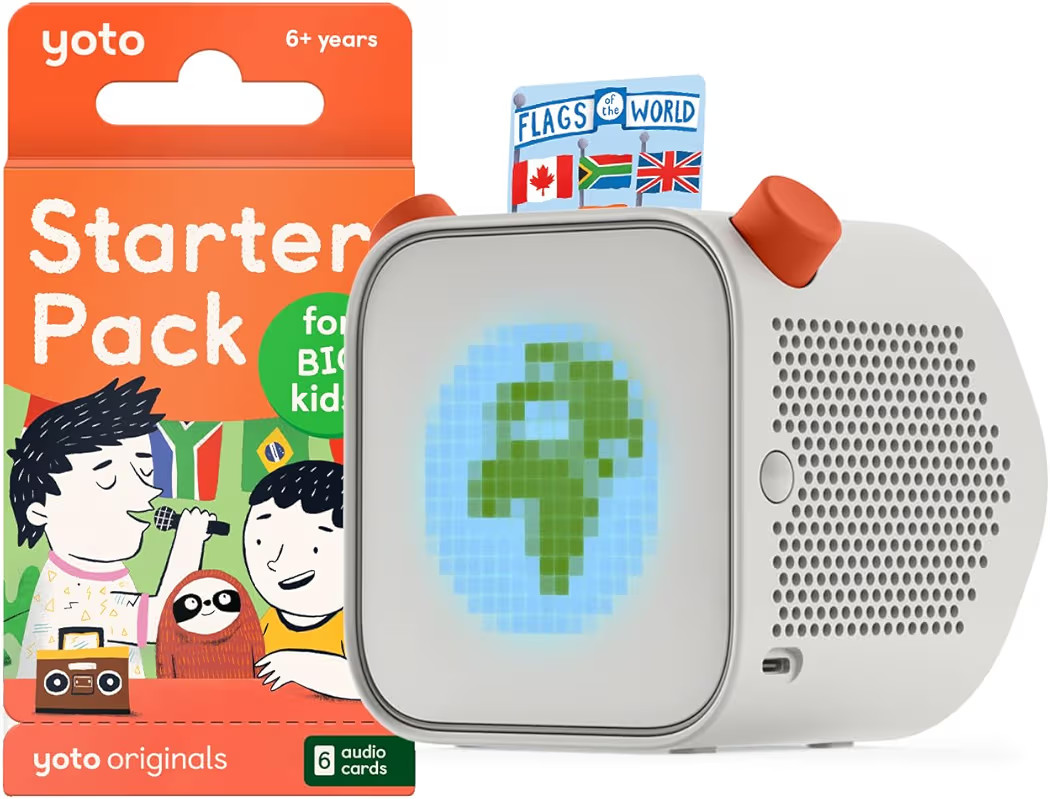 Yoto Player (3rd Gen.) + Starter Pack for Big Kids Bundle – Kids Bluetooth Audio Speaker, All-i... | Amazon (US)