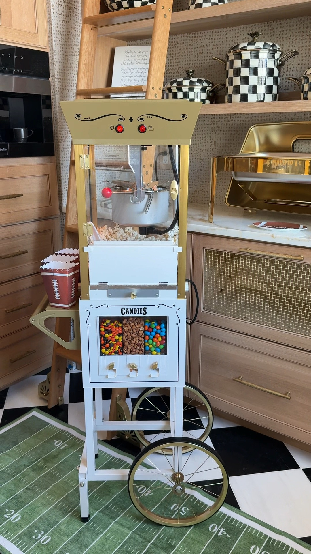 #ad Kickoff is calling… let’s get game-day ready! 🏈🍿

If there is one thing about our house during football season, there WILL be snacks. 😂🏈 And popcorn is always one of the first things the boys ask for, so obviously I had to make our game-day setup a little more fun this year.

Football season has always been one of my favorite times of year. Some of my favorite memories growing up were made watching college football with my family, and I love that now I get to create those same memories with our boys, family + friends. ✨

My goal this fall is to make football season feel a little more special - elevated tailgates, fun home games, and even making away games + Monday night games from the couch feel like an event. Because good football + good food + your favorite people is pretty hard to beat. 🏈
The second I saw this popcorn maker on @wayfair, I knew we had to have it. 🍿 The little compartments for candies, peanuts + all of our favorite mix-ins make it even more fun - and honestly, game-day snacks are non-negotiable around here. 😂 #wayfair

I rounded up even more of my favorite Wayfair game-day + tailgate finds to make football season more fun, festive + EASY - from a portable grill and hot dog steamer for tailgates to the prettiest chafing dishes for hosting everyone at home.

And no matter who you’re cheering for this season…around here, you already know 🐅🧡💜 but I want to know - who are y’all cheering for this year?! 👇🏼

#LTKmomlife #LTKKids #LTKHome