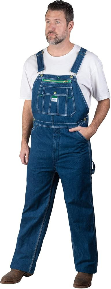 Liberty Men's Stonewashed Denim Bib Overall | Amazon (US)