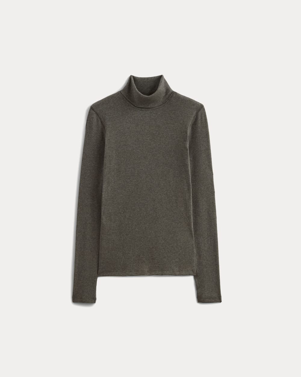 The Luxe Rib Turtleneck | Black | Everlane