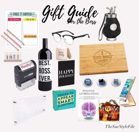 Gift guide for the boss. Gift guide for her. Gift guide for him. Coworker #LTKGiftGuide

#LTKSeasonal #LTKHoliday