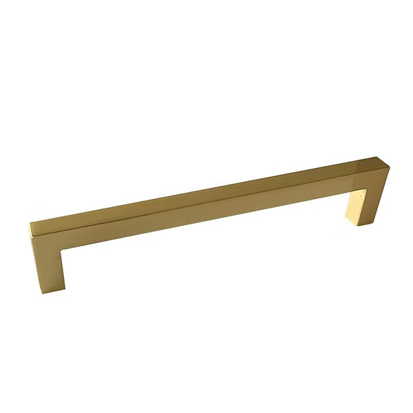 D Handle - Satin Brass | Homebase