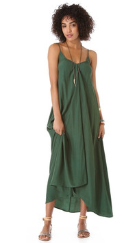 Click for more info about One By Pink Stitch Resort Maxi Dress - Vine