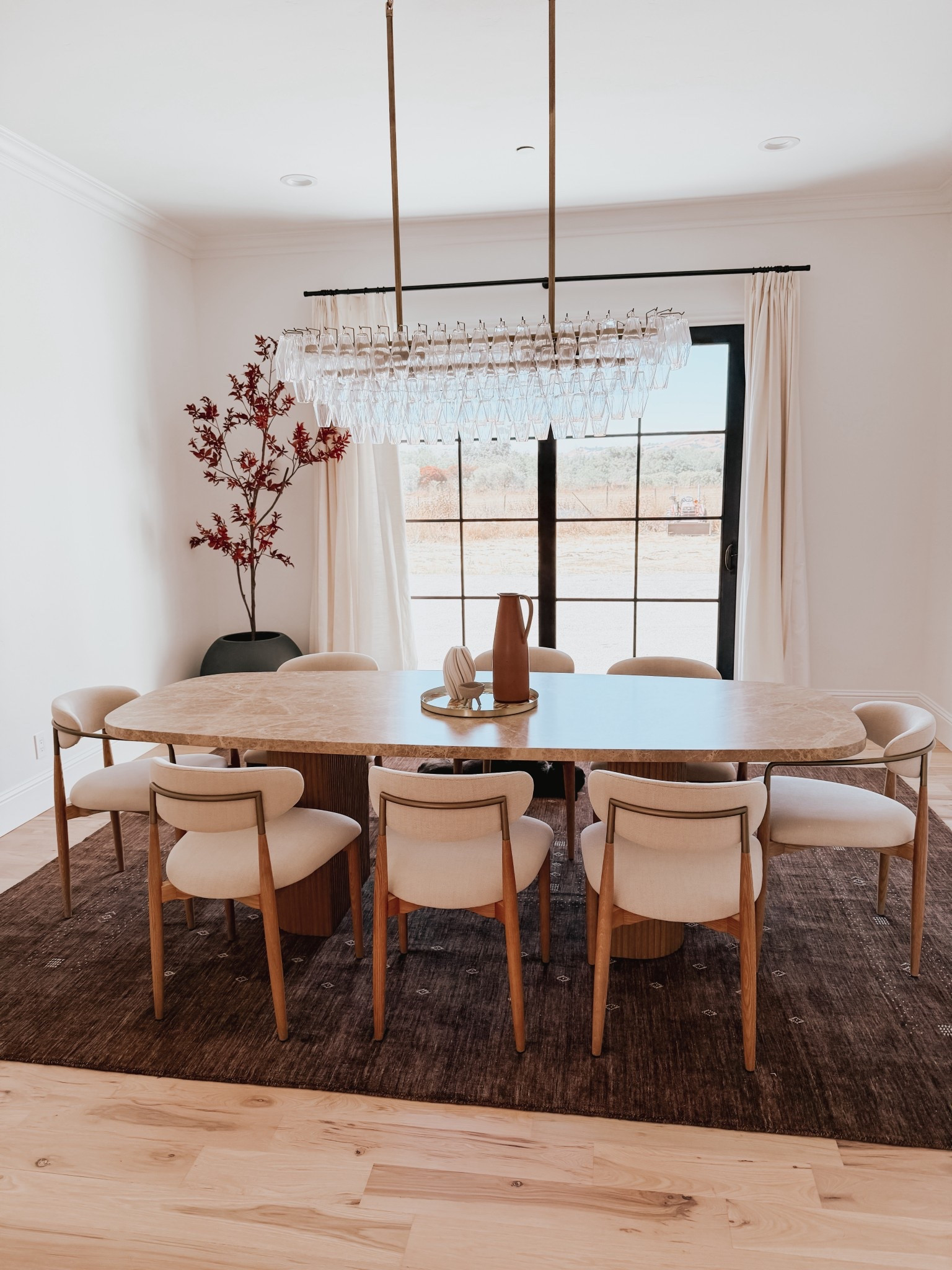Our formal dining room is causal yet chic 

#LTKHome