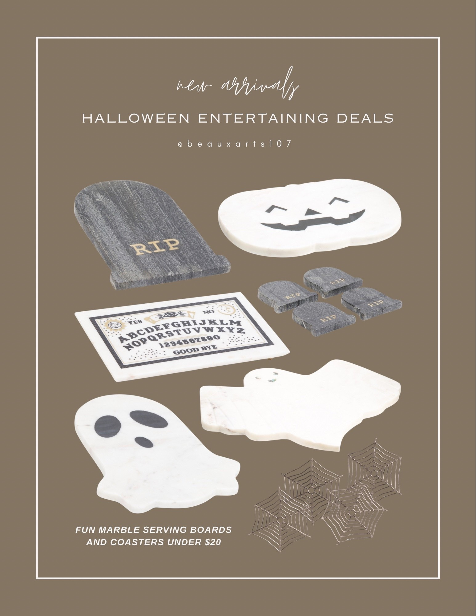 Save on these fun Halloween pieces to entertain guests and add a festive touch to your home for under $20!

#LTKHome #LTKSaleAlert #LTKFindsUnder50