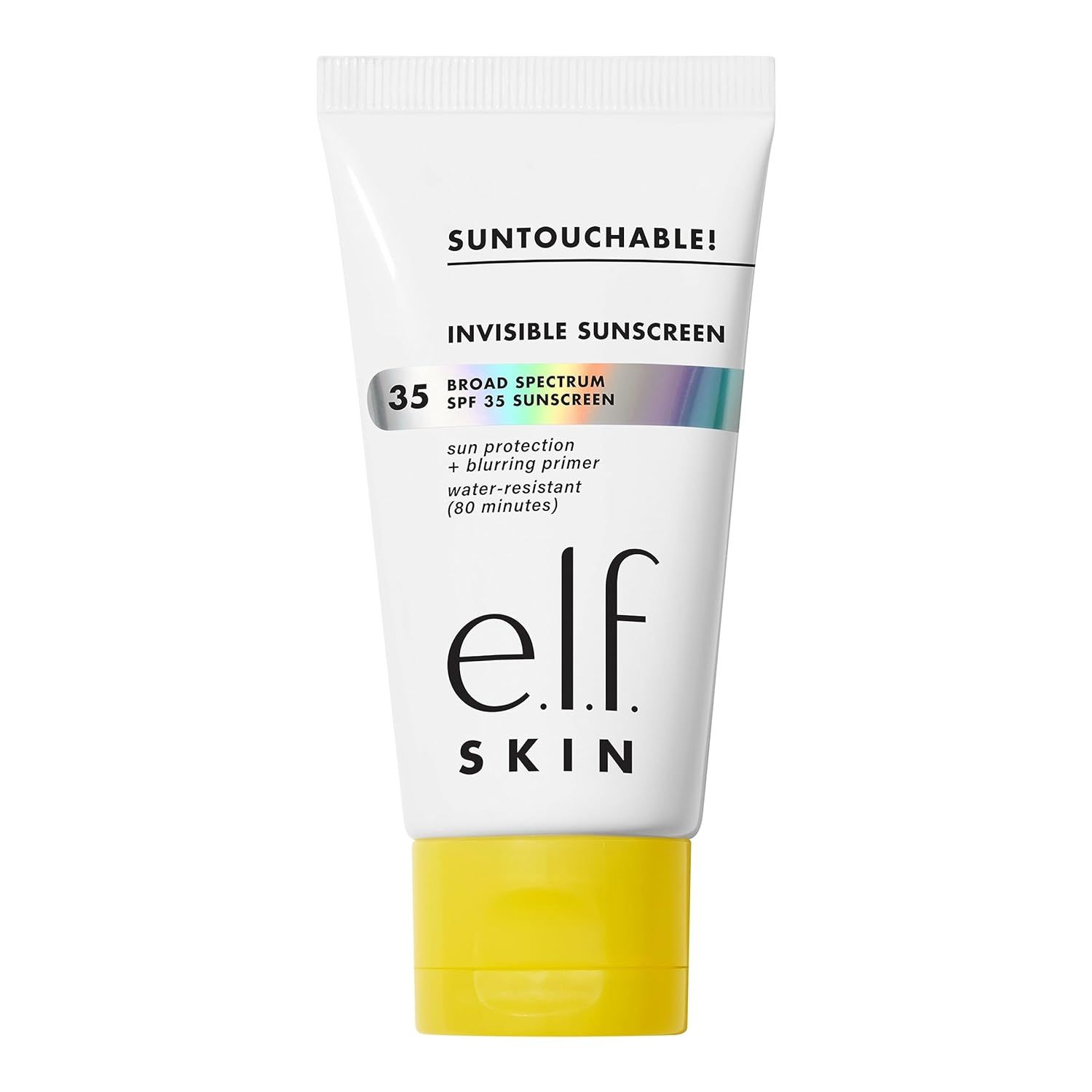 e.l.f. SKIN Suntouchable! Invisible SPF 35, Lightweight, Gel-based Sunscreen For A Smooth Complex... | Amazon (US)