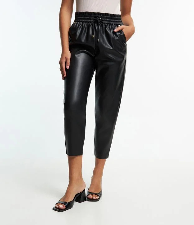 Calça Jogger com Cós Elástico Preto | Renner (BR)