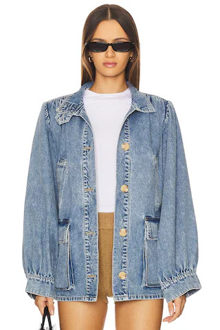 Marceline Jacket in Chloe Wash | Revolve Clothing (Global)