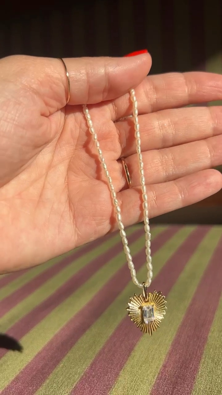 The standout of my necklace stack 🤍✨

#LTKStyleTip #LTKVideo