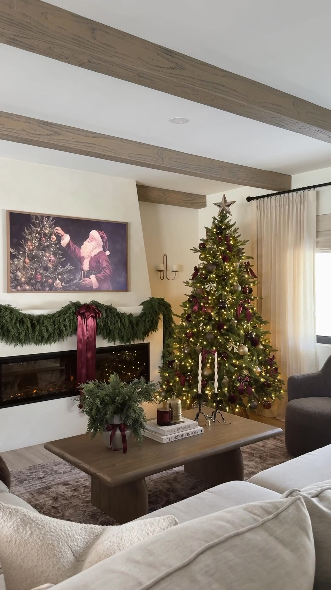 2025 Christmas tree details 🌲✨
This year I went with a luxe Ralph Lauren inspired aesthetic ✨ satin ribbon, rich burgundy tones, metallic touches, and the prettiest bows.
Can’t wait to show you a still photo of this space, but for now… here are all the tree details 🤎✨

#ltkholiday #ltkhome #ltkunder50 #ltkunder25 #christmastree #christmasdecor #holidaydecor #diyornaments #bhgholiday #bhghome #bhghowiholiday #cratestyle #twinkletree #ornaments #ralphlauren #amazon #targetstylehome #studiomcgeetarget #christmashome #holidayvibe #aestheticchristmas

#LTKHome #LTKFindsUnder100 #LTKHoliday