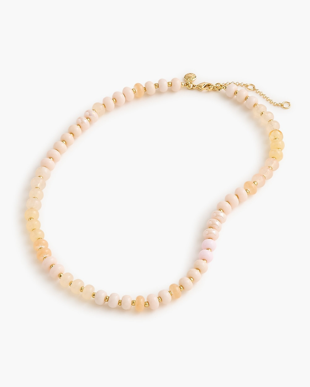 Oval beaded necklace | J.Crew Factory