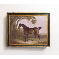 Equestrian Horse Painting, Vintage Farmhouse Print/P553 | Etsy (US)