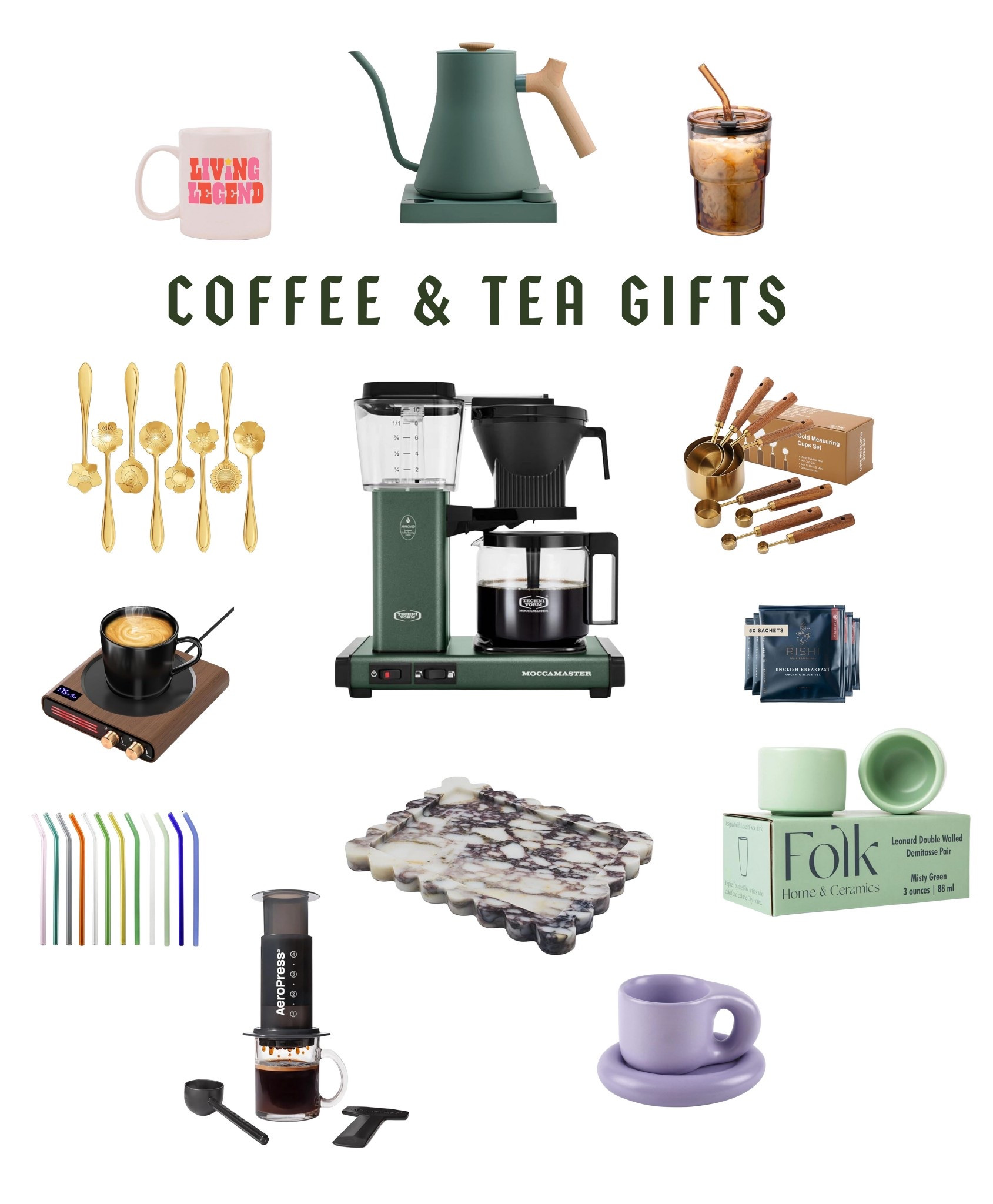 Cute coffee & tea gifts for the caffeine lover that will arrive in time for Christmas! ☕️ ✨💕

#LTKHoliday #LTKGiftGuide #LTKHome
