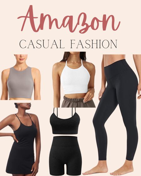 Casual Outfit ideas from Amazon prime 
Outfit inspo, summer outfit, casual outfits, amazon fashion, amazon summer fashion, amazon style, activewear, travel outfit, workout sets, leggings

#LTKActive #LTKStyleTip #LTKTravel