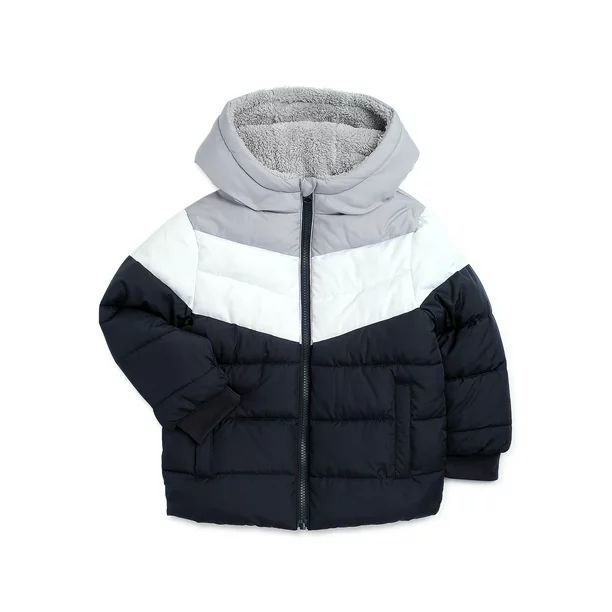 Swiss Tech Baby and Toddler Boys Heavyweight Puffer Jacket, Sizes 12M-5T - Walmart.com | Walmart (US)