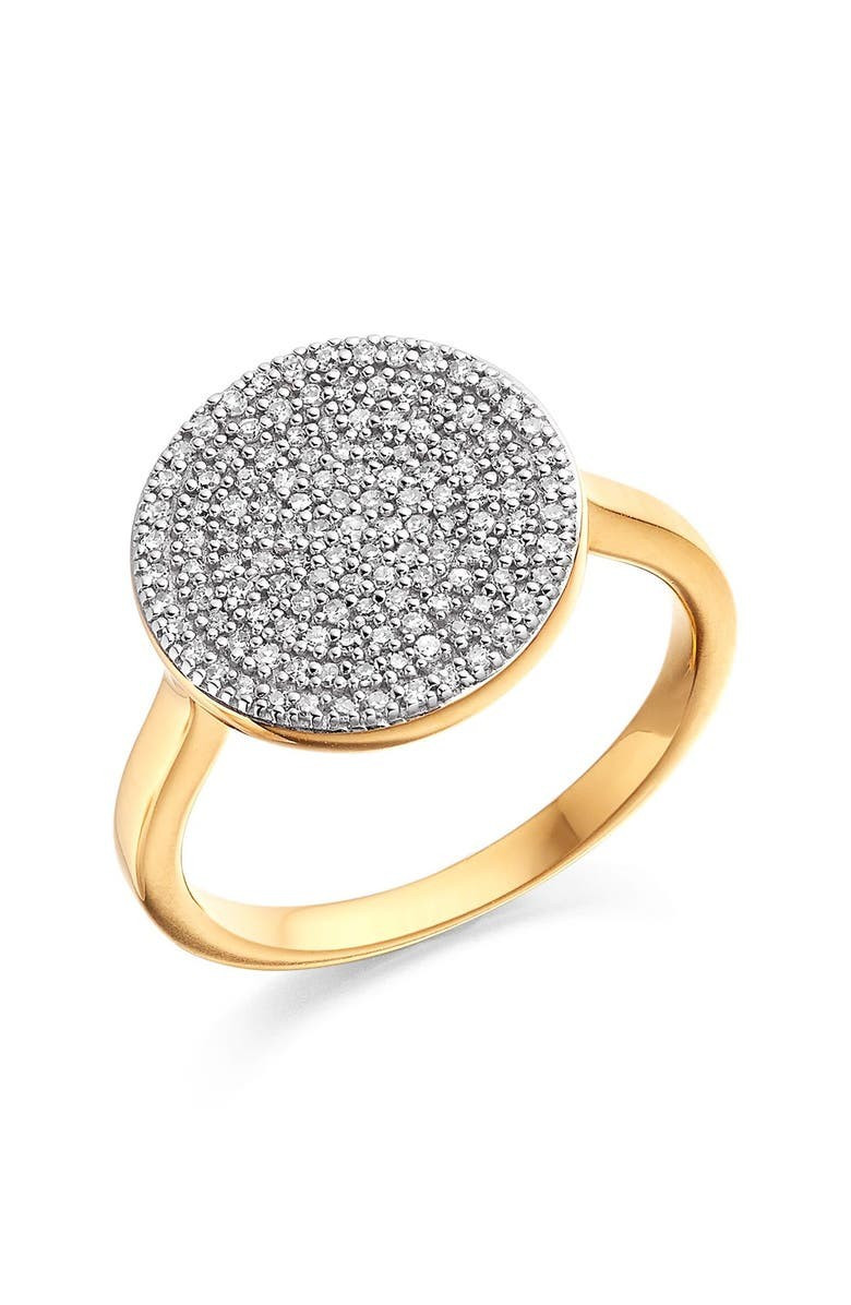 Ava Diamond Disc Ring | Nordstrom