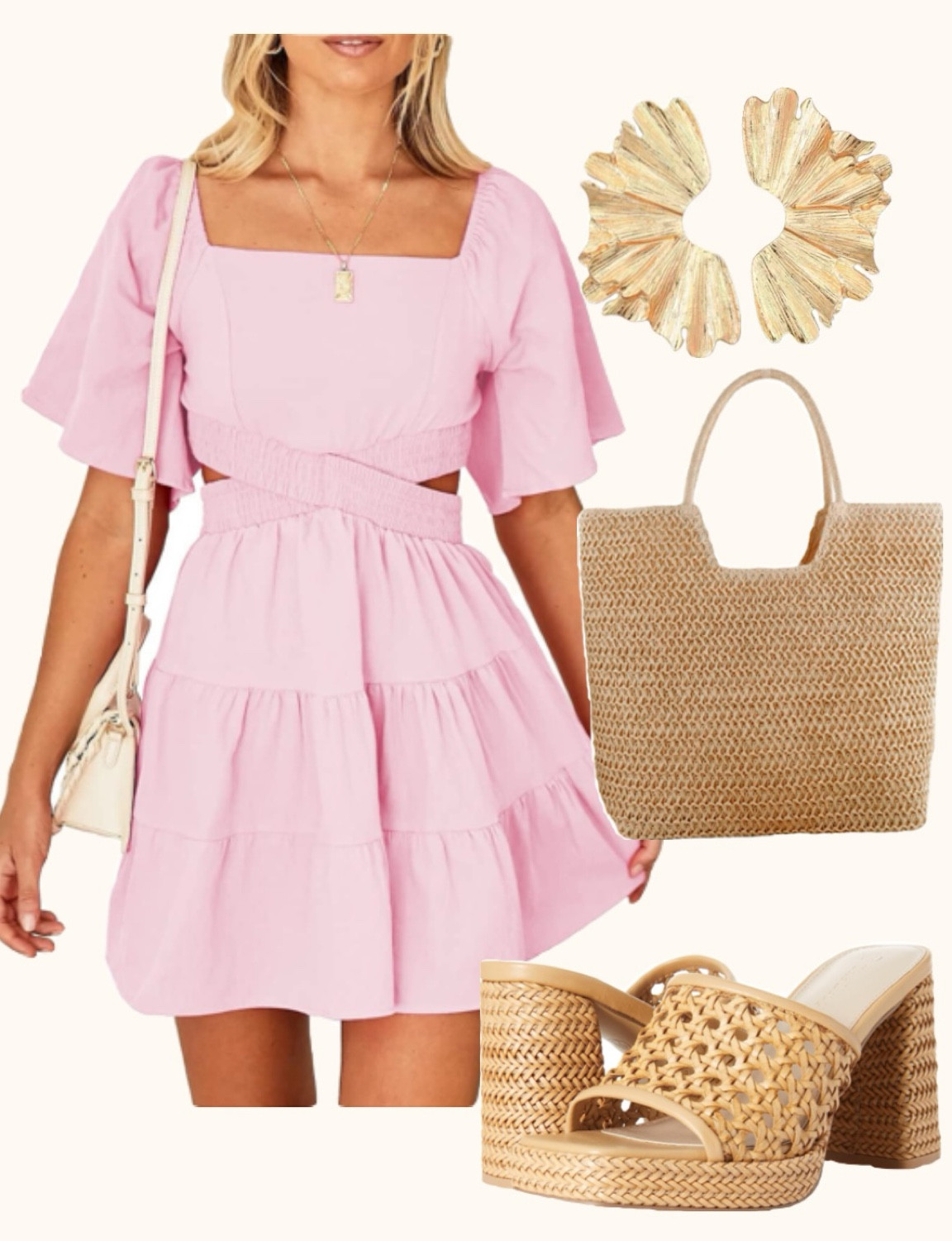 The perfect Easter/spring/ summer outfit to wear out to brunch, to a winery, or at the beach 🩷

#LTKtravel #LTKstyletip #LTKSeasonal