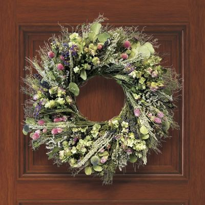 Sweet Annie Eucalyptus Mixed Wreath | Frontgate | Frontgate