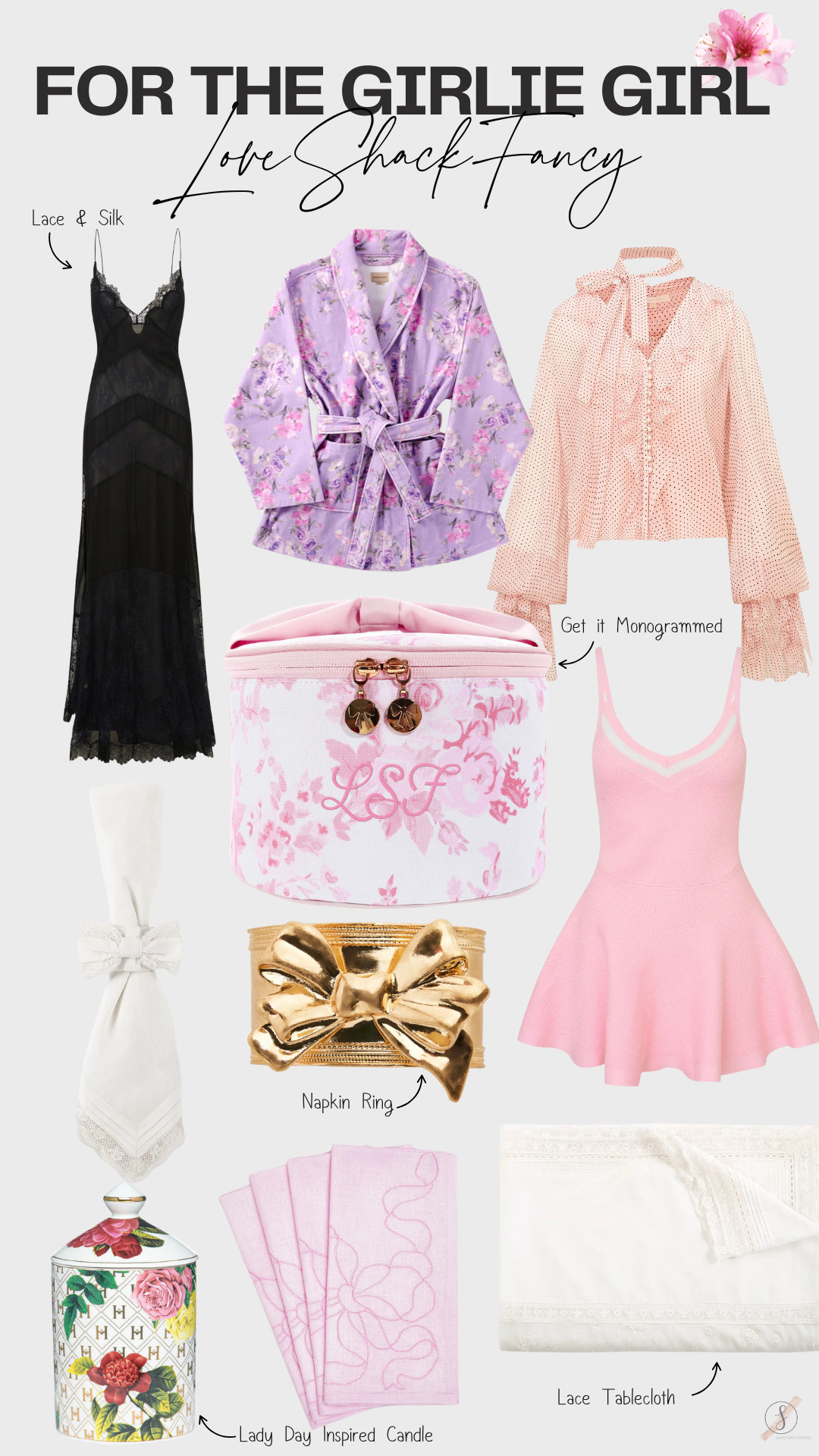 These are some of the most feminine and romantic items I'm loving right now from LSF.  They make great Christmas Gifts. 

 

#LTKGiftGuide #LTKHoliday #LTKHome