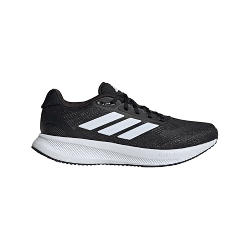 Adidas Men's Run Falcon 5, Black/White/Black, 10 | Amazon (US)