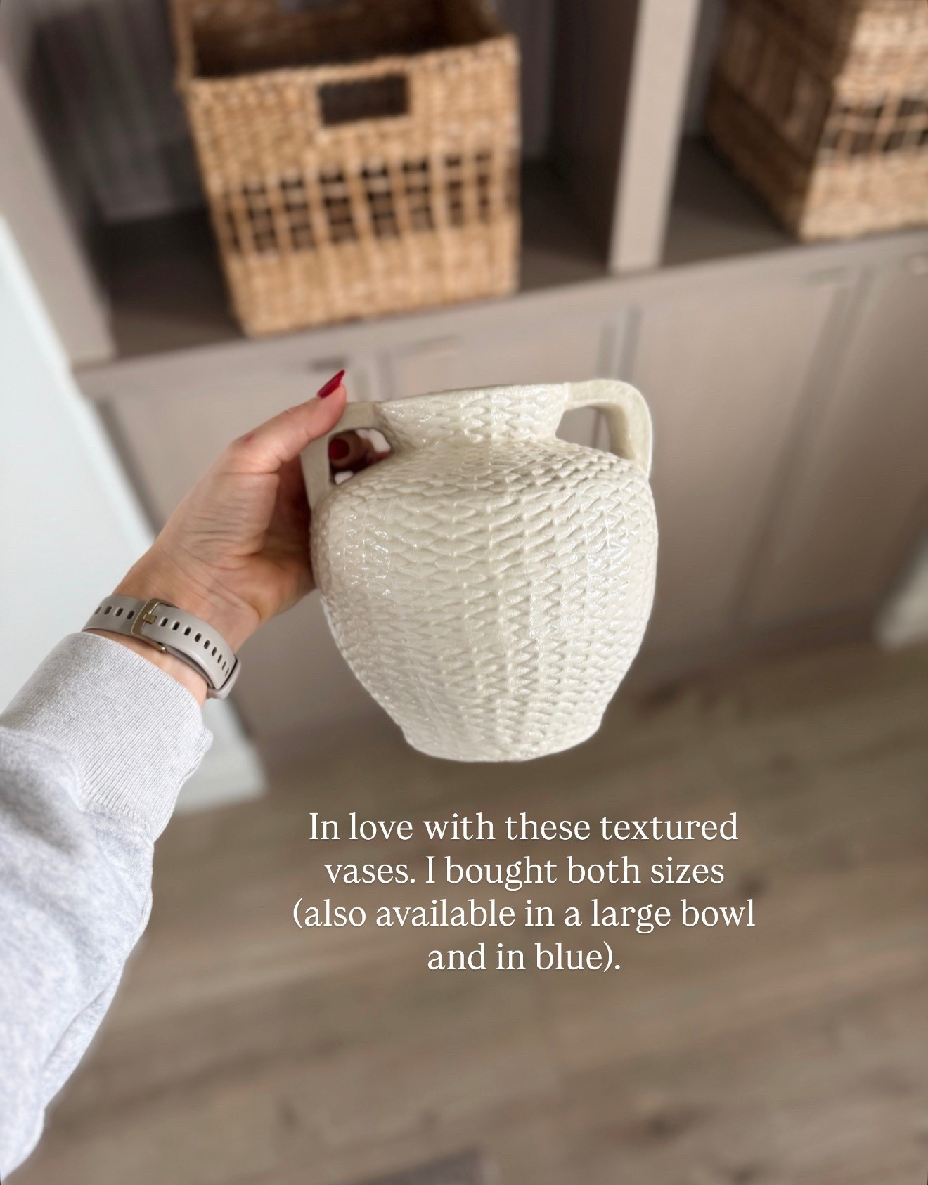 Living these new textured vases!

#LTKHome #LTKFindsUnder50