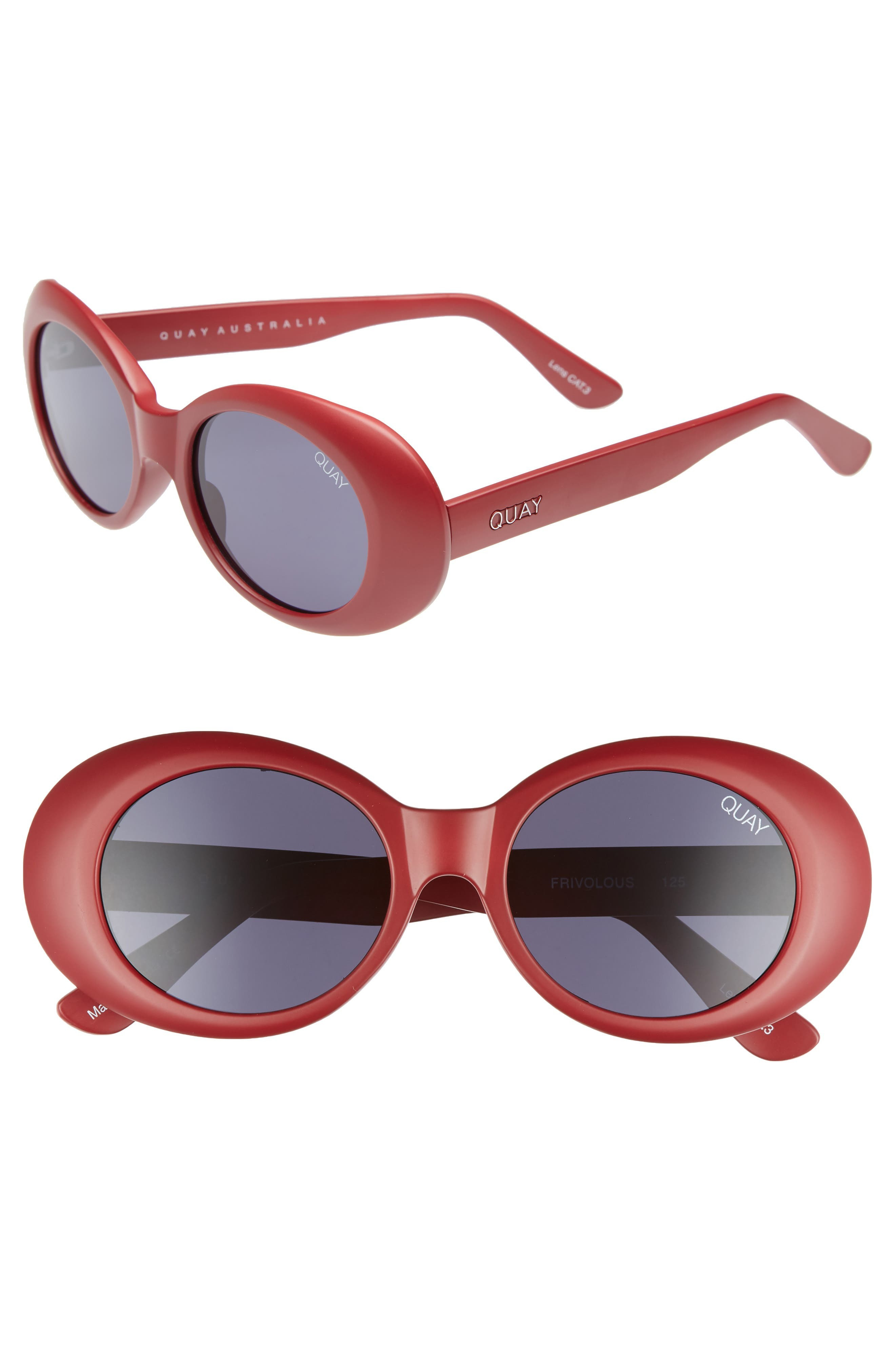 Frivolous 50mm Oval Sunglasses | Nordstrom