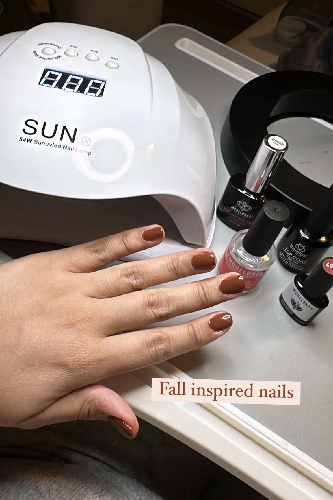 Gel nail kit for DIY nails at home 
Fall nail color


#LTKBeauty #LTKFindsUnder50