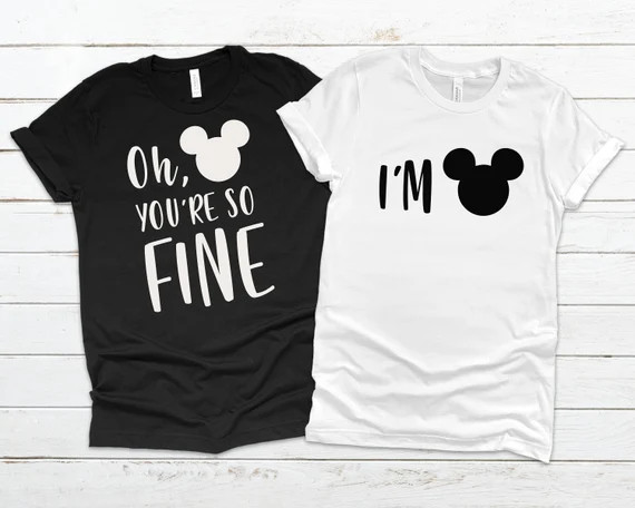 Oh Mickey You so Fine / I'm Mickey Shirt Couple Matching | Etsy | Etsy (US)