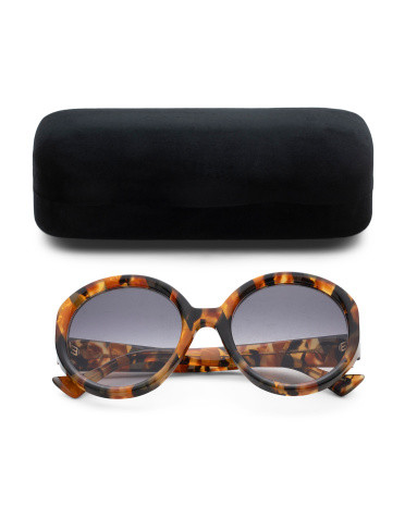 56mm Round Sunglasses | TJ Maxx