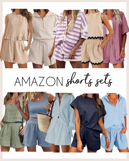 The cutest Amazon shorts sets! 

#amazonfinds

Amazon finds. Amazon fashion. Amazon shorts set. Spring fashion set. 

#LTKfindsunder50 #LTKSeasonal #LTKstyletip