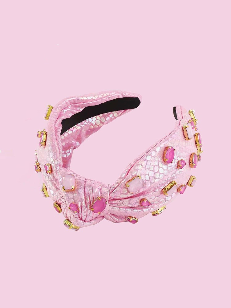 Rhinestone & Knot Decor Headband
       
              
              $5.50            $5.23   
 ... | SHEIN