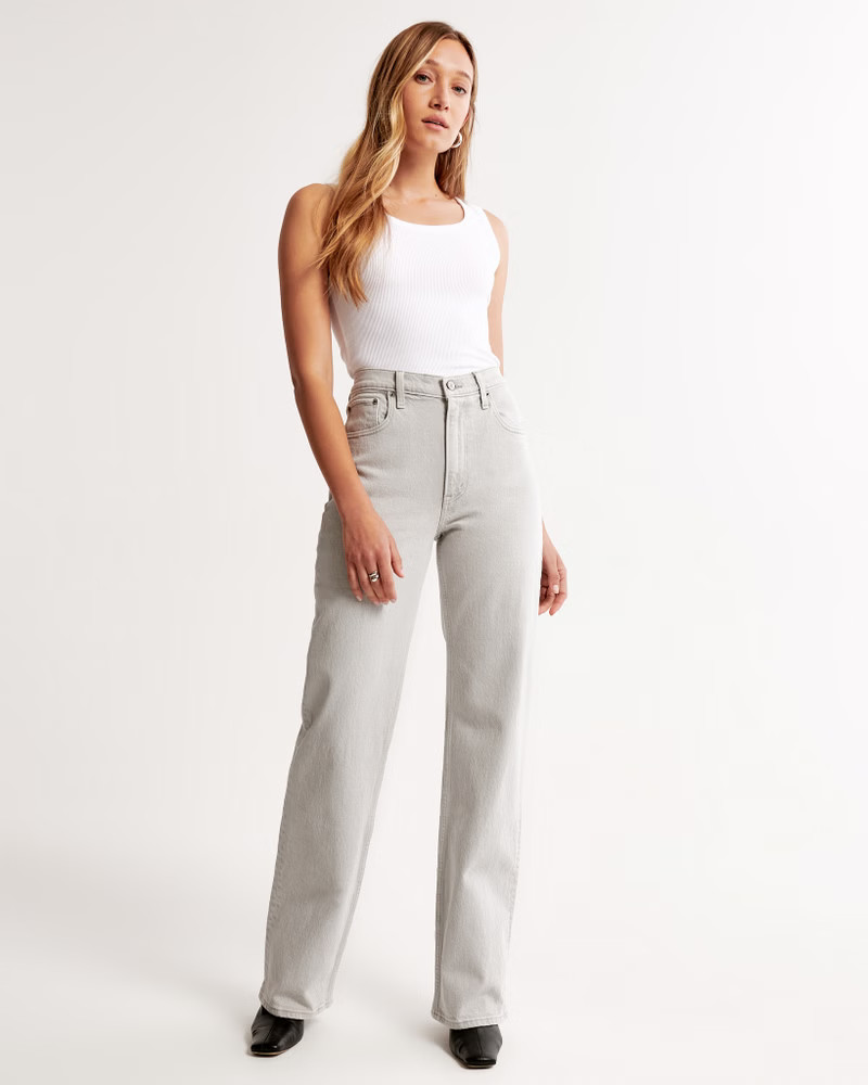 High Rise 90s Relaxed Jean | Abercrombie & Fitch (US)
