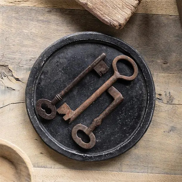 Decorative Vintage Skeleton Key Set of 3 | Antique Farm House