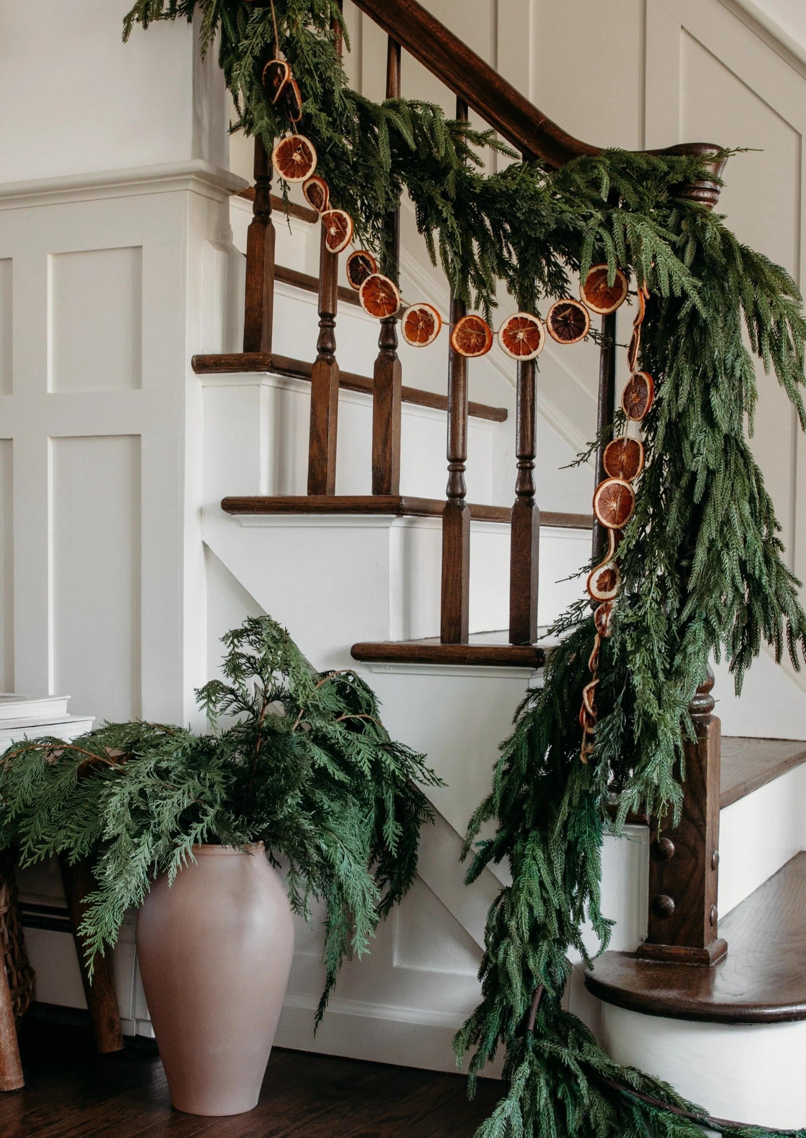 Deluxe Norfolk Pine Garland | Faux Winter Greenery at Afloral.com | Afloral