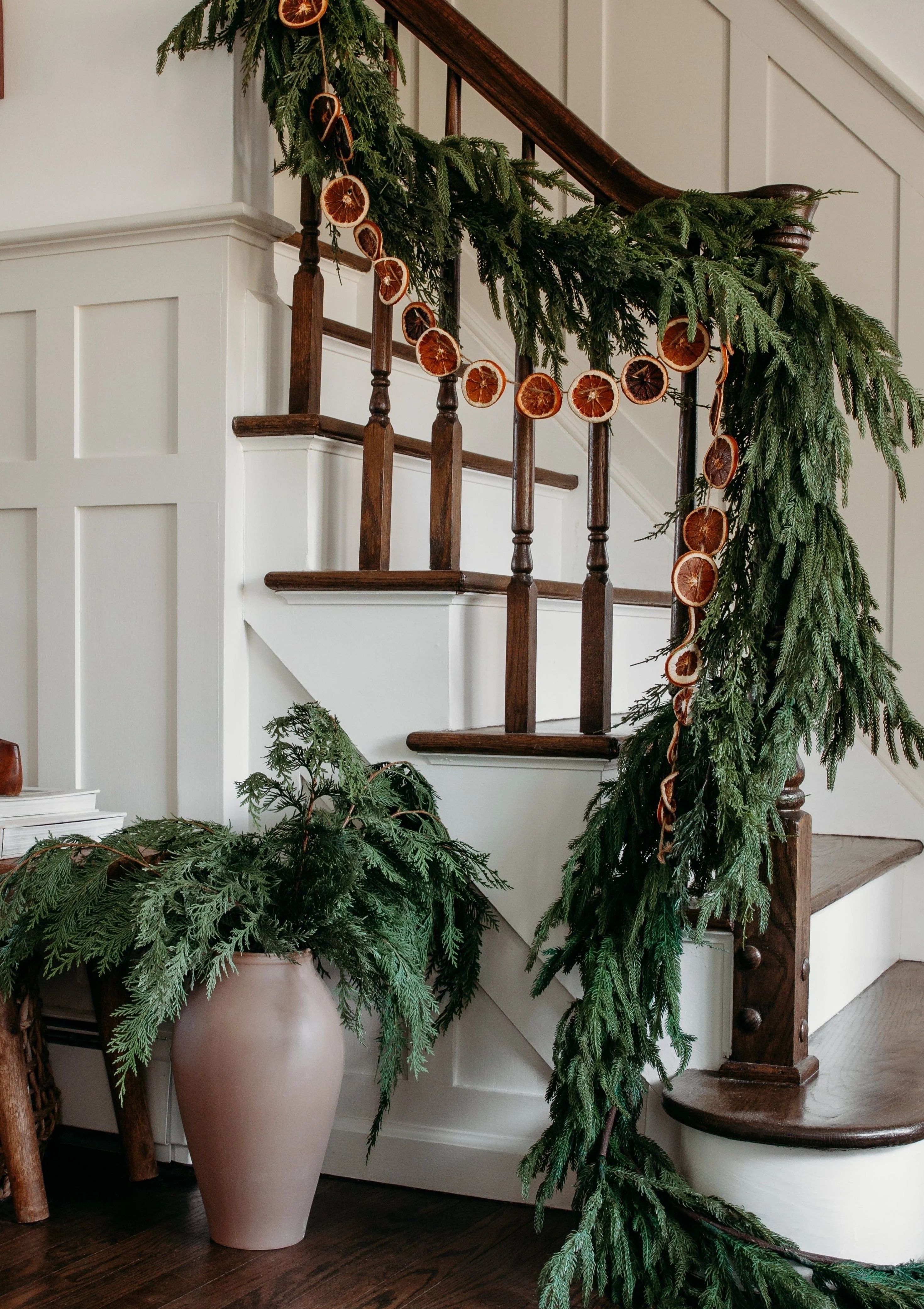 Deluxe Norfolk Pine Garland | Faux Winter Greenery at Afloral.com | Afloral