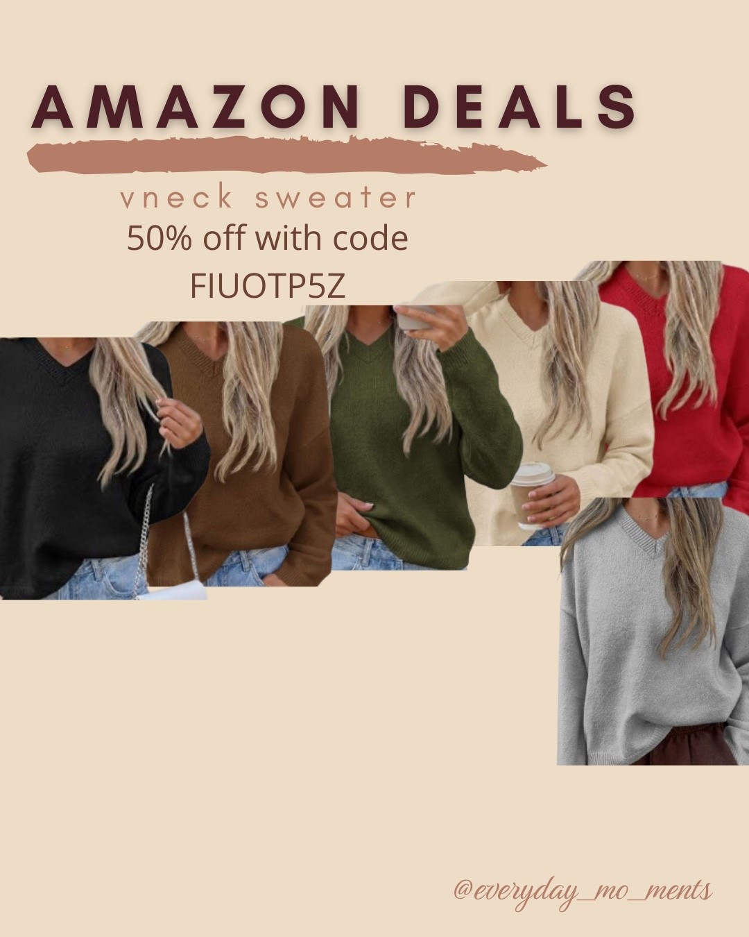 $14 ends 8/26

Amazon fashion
Amazon deals
Vneck sweater

#LTKSaleAlert