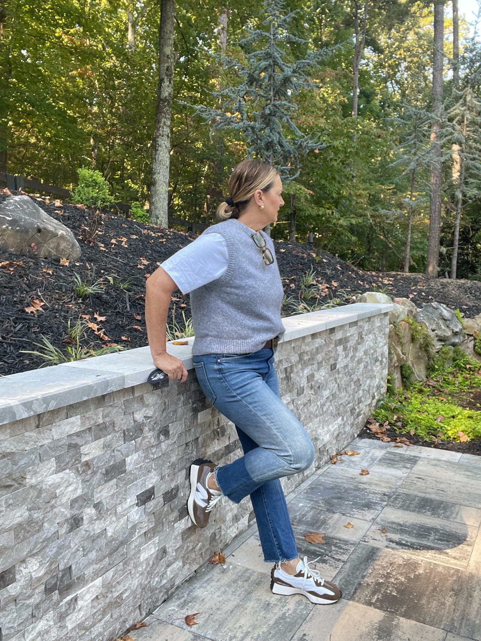 Brown sneakers 

#LTKOver40 #LTKStyleTip #LTKSeasonal