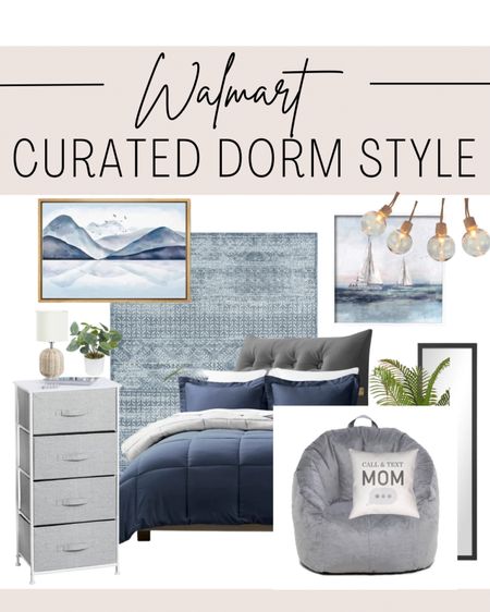 If styling a boy's bedroom or dorm room
is overwhelming, shop this curated look from Walmart! Pick your bedding option and art preference than add the rest to the cart!  

#boysroom #boysdorm #dormroom #boysbedroom

#LTKBacktoSchool