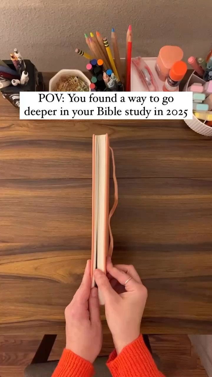 Try Scripture mapping and character studies in 2025 to go deeper in your Bible study!

#LTKFindsUnder50 #LTKHoliday #LTKGiftGuide