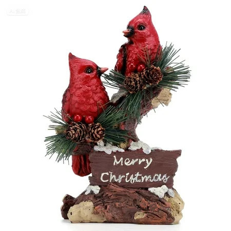 Ayieyill Cardinal Bird Christmas Decor Christmas Tabletop Decorations Christmas Cardinal Gift | Walmart (US)