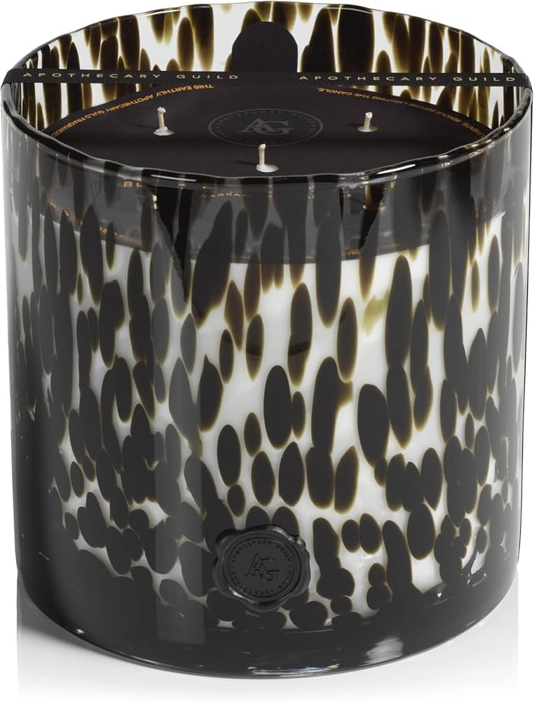 Zodax Apothecary Guild Opal Jar Candle, 128 oz, 5-Wick - Black Fig Vetiver | Amazon (US)