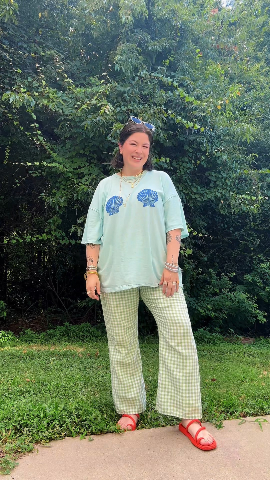 Wearing a size Medium in #freepeople shell tee 

#LTKShoeCrush #LTKMidsize #LTKStyleTip