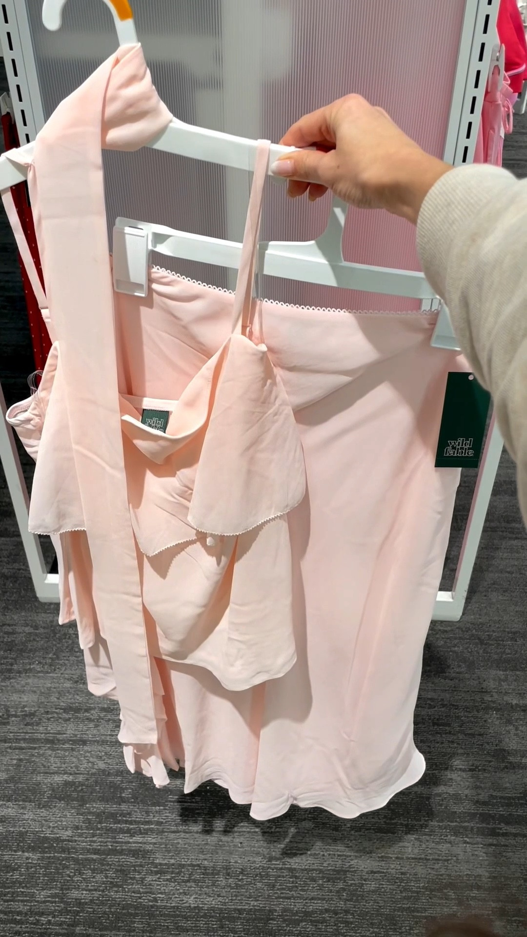 A moment for this flowy set. Love the chiffon material and tiered top with scarf combo 

#LTKSeasonal #LTKFindsUnder50 #LTKootd