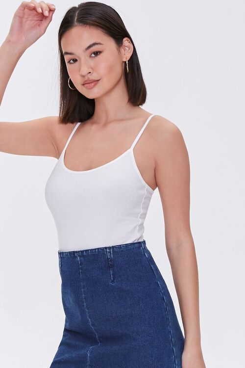 Organically Grown Cotton Scoop Neck Cami | Forever 21 | Forever 21 (US)