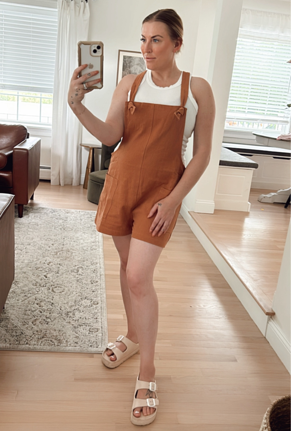 The cutest overalls! Size up! (Wearing size L.)


summer fit, comfy outfit, overall shorts, summer outfit, vici, comfortable sandals 

#LTKFindsUnder50 #LTKSaleAlert #LTKStyleTip
