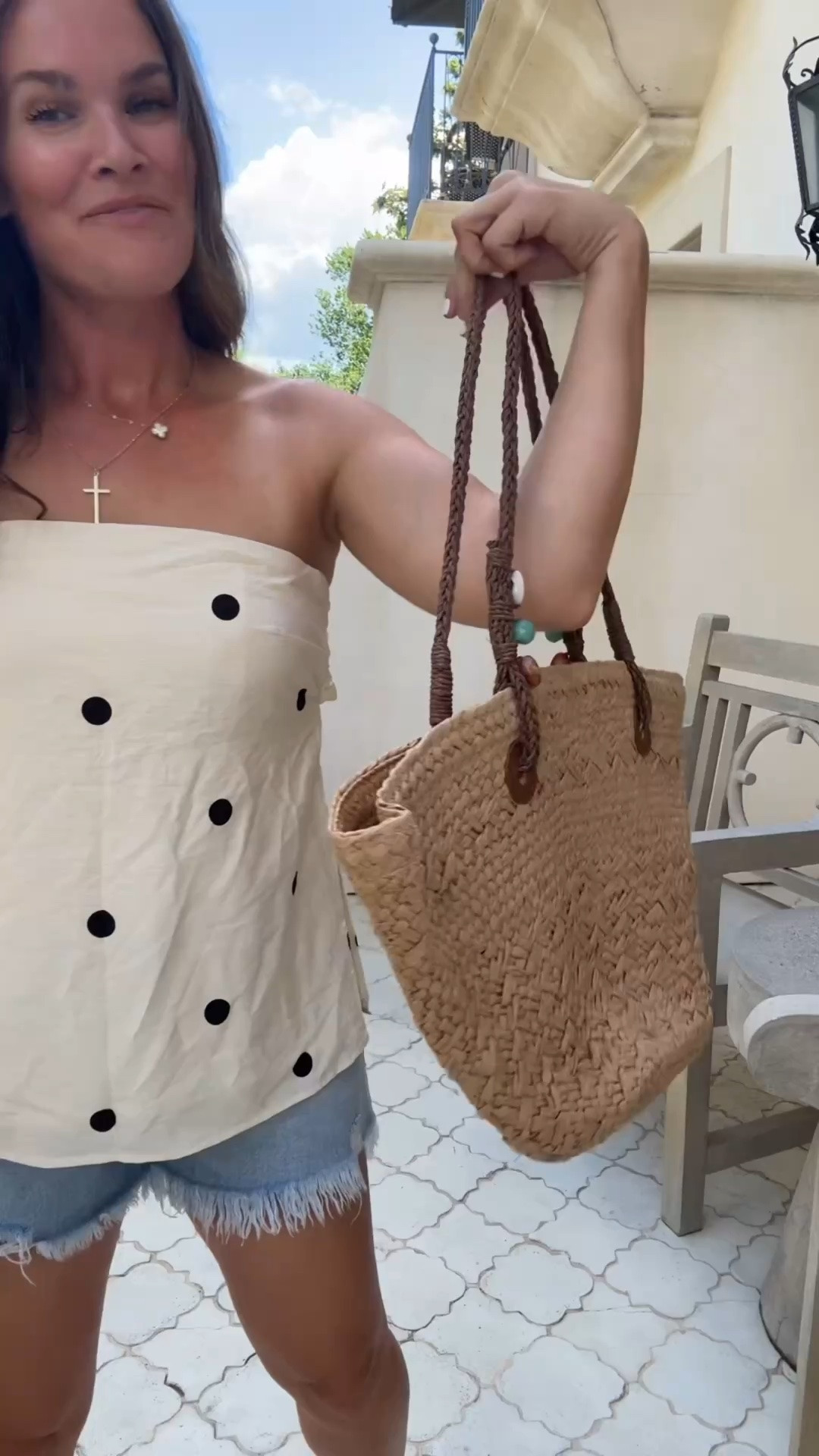 Polka dots are so in right now, and I’m here for it! 🤍 Such an easy piece to throw on with denim shorts or pair with the matching pants.

#LTKootd #LTKvlog #LTKgrwm