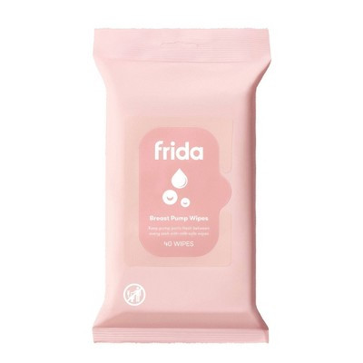 Frida Mom Breast Pump Wipes, Travel Essential Accessory Set for Breastfeeding Moms - 40ct | Target